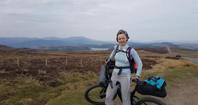Laura Laker on the Caledonian Way