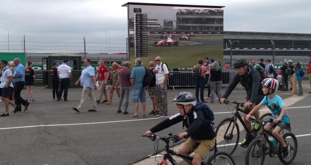 Cycling UK has been at the British Grand Prix to reach motorists