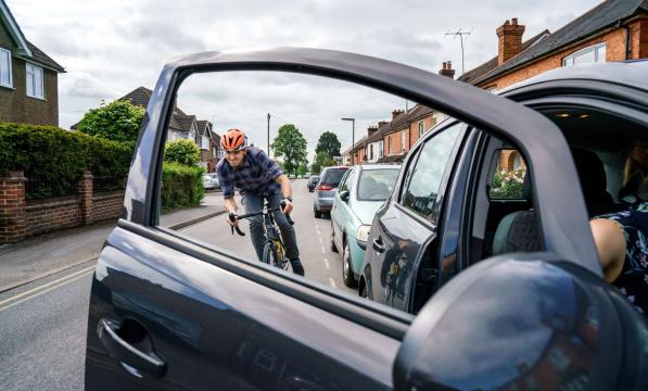Car-dooring is a huge problem for cyclists