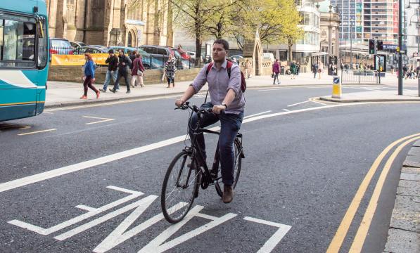 ‘Take the lane’ when there isn’t room for cars – or buses – to overtake you safely