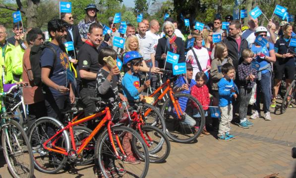 Big Bike Picnic 2017 with West Midlands Mayoral Candidates 