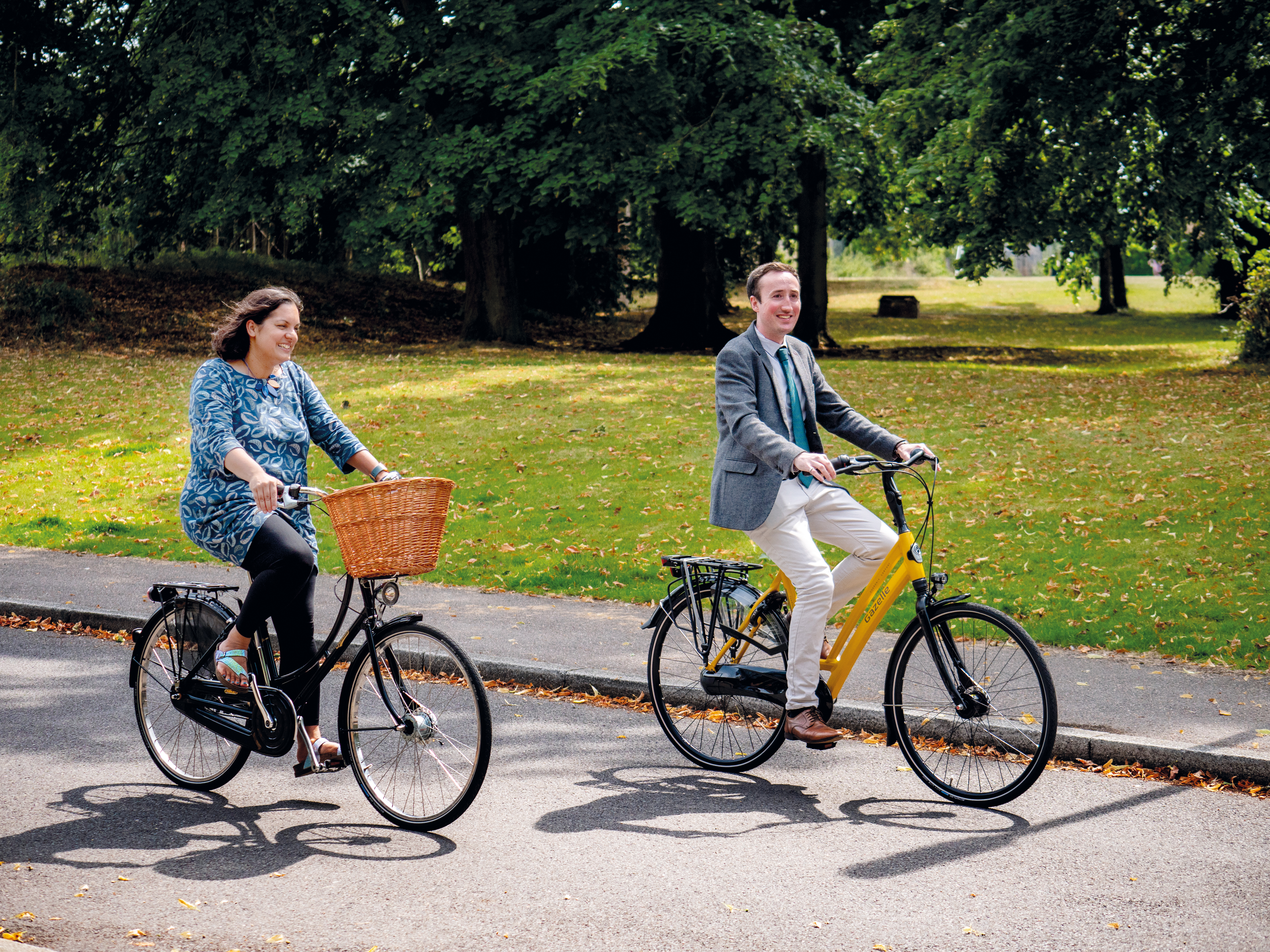 gazelle bike basket