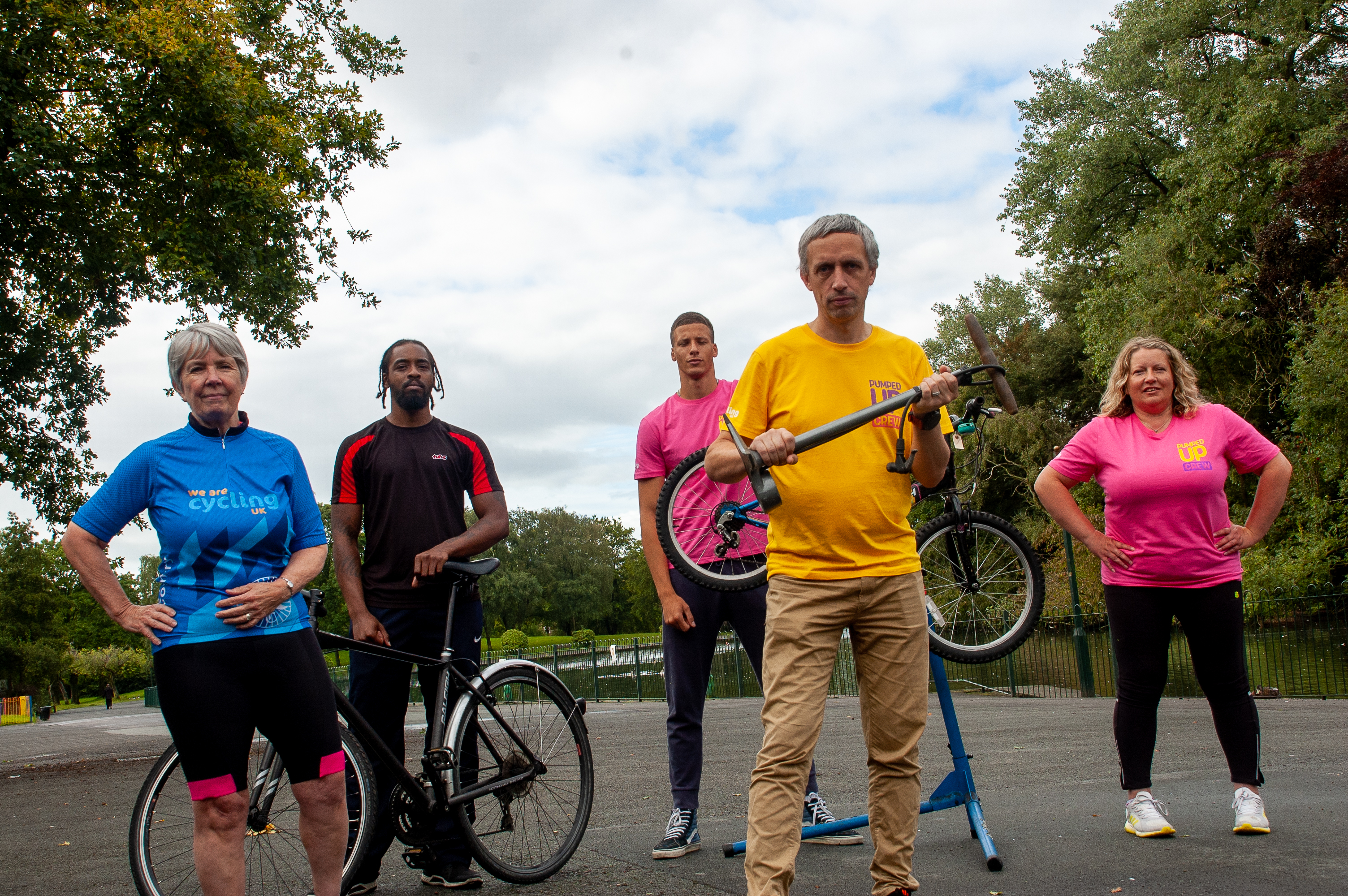 The Pumped Up Crew was launched in Manchester