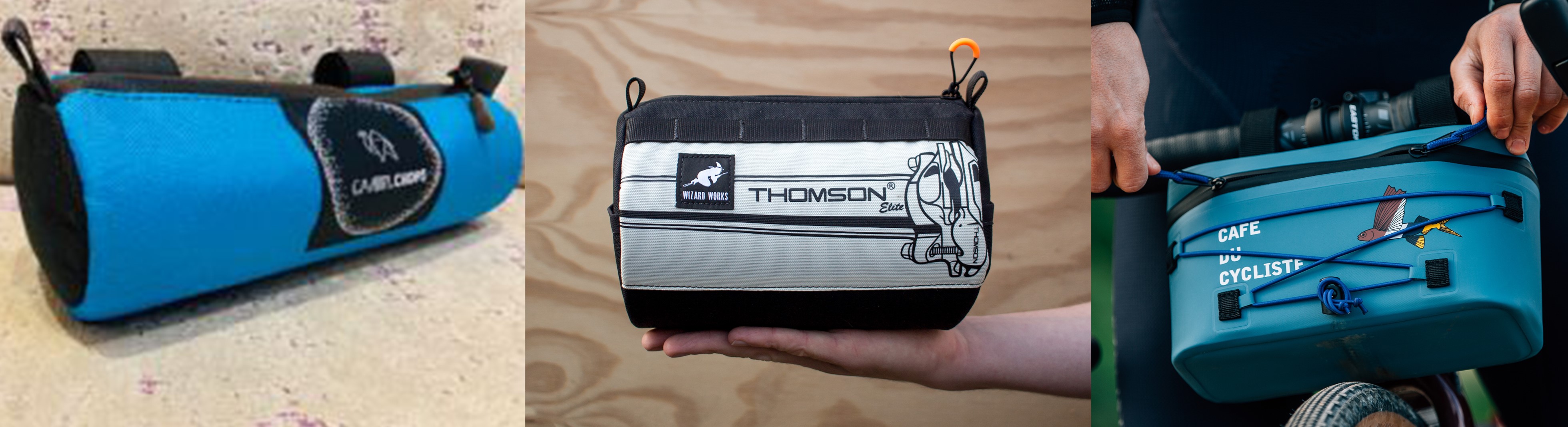 Selection of cycle bags