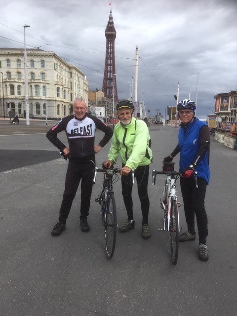 Mike Darke in Blackpool