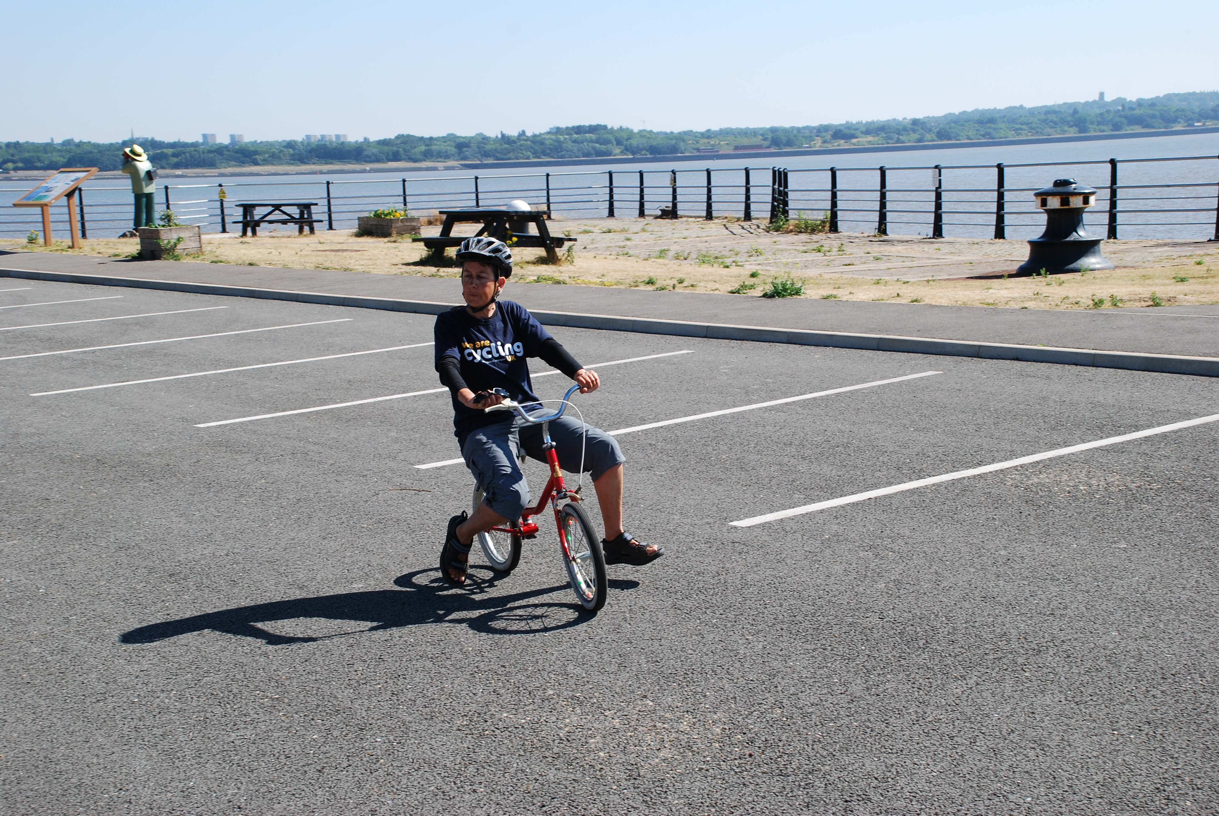 Janet Gregory demonstrates how to scoot