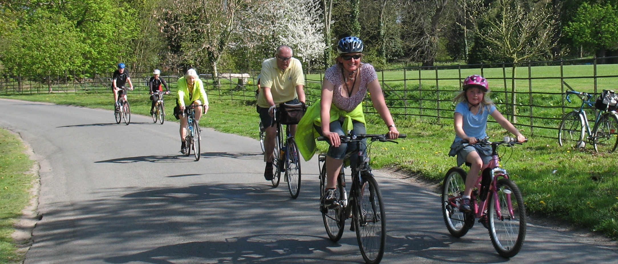 a ride in the park