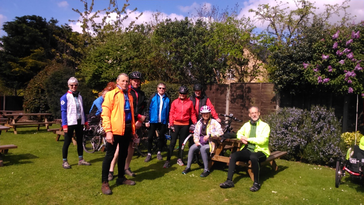 Spring stop at Henlow Pub