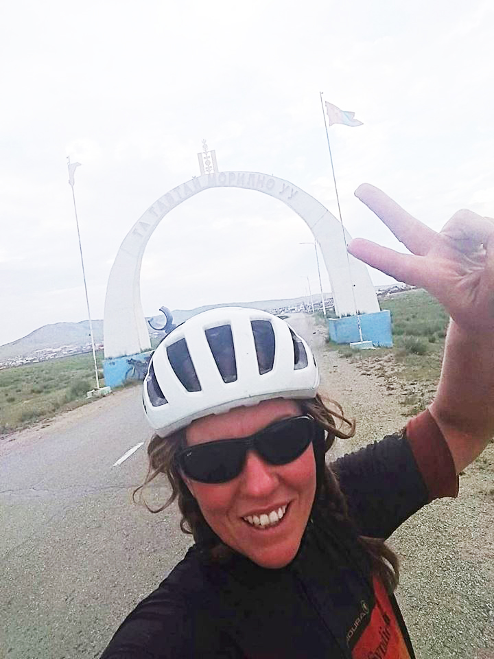 Jenny Graham rides to Mongolia in a month Cycling UK
