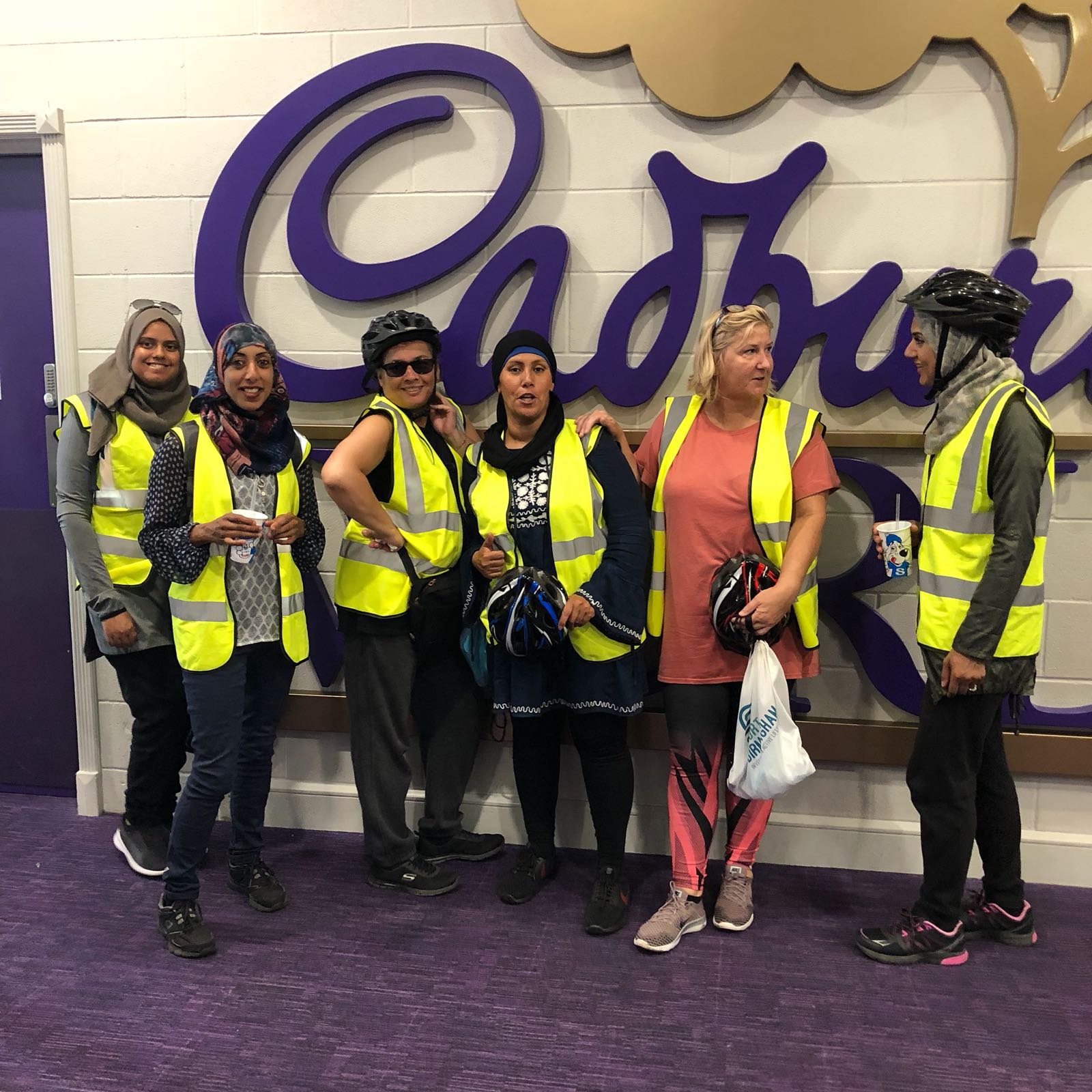 Share CCC outside the Cadbury factory