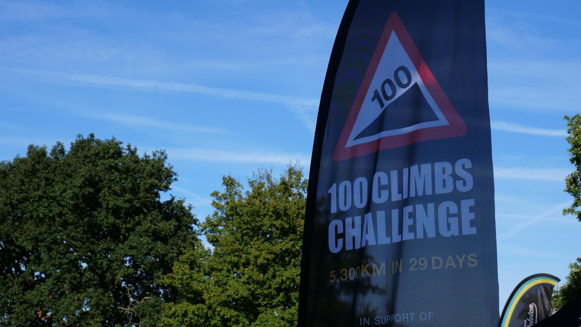 100 climbs in 29 days