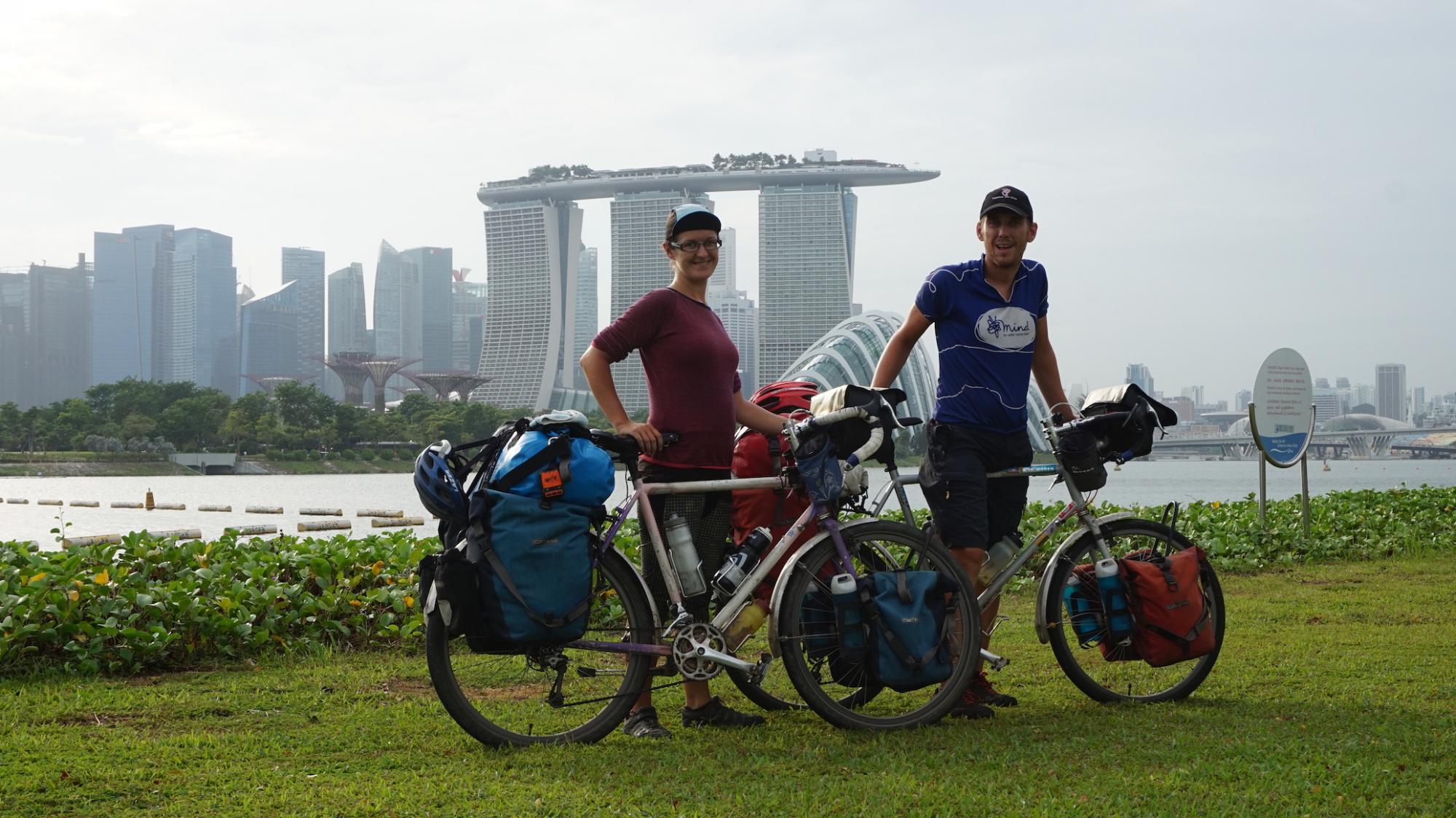 Helen and Mike in Singapore