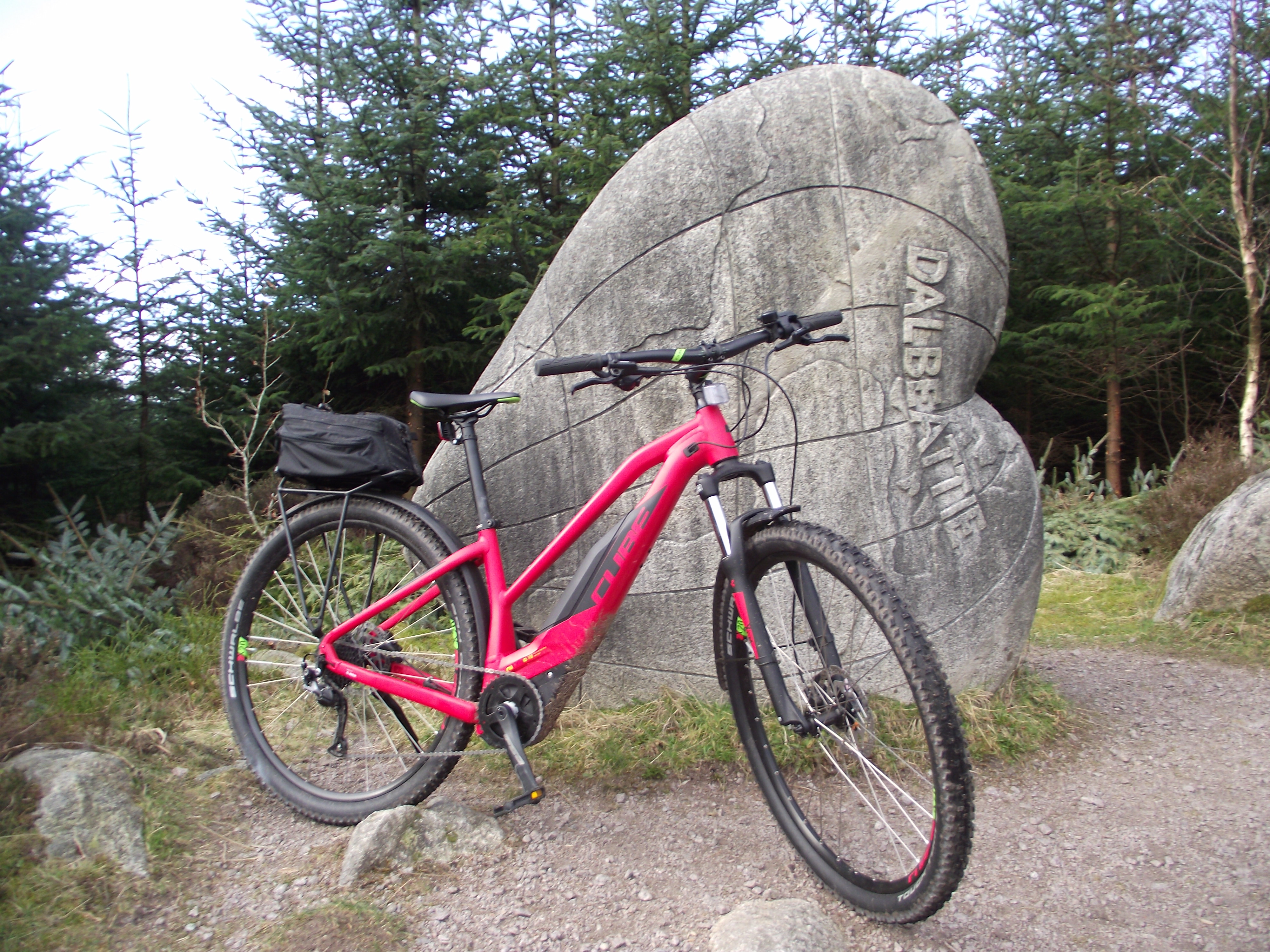 Dalbeattie Heart Stane and Ebike