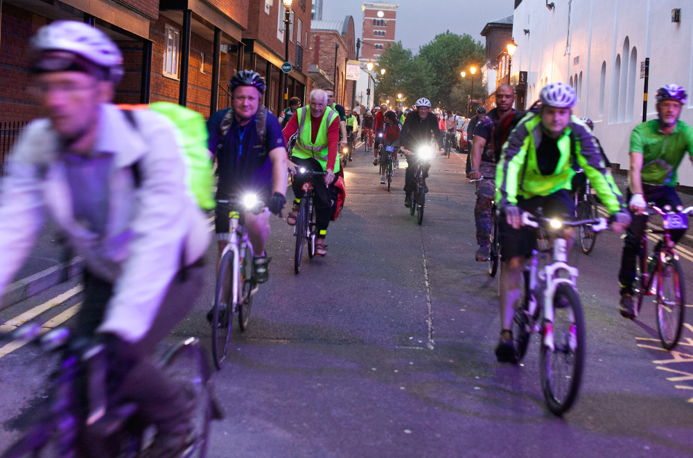 Birmingham Space for Cycling ride
