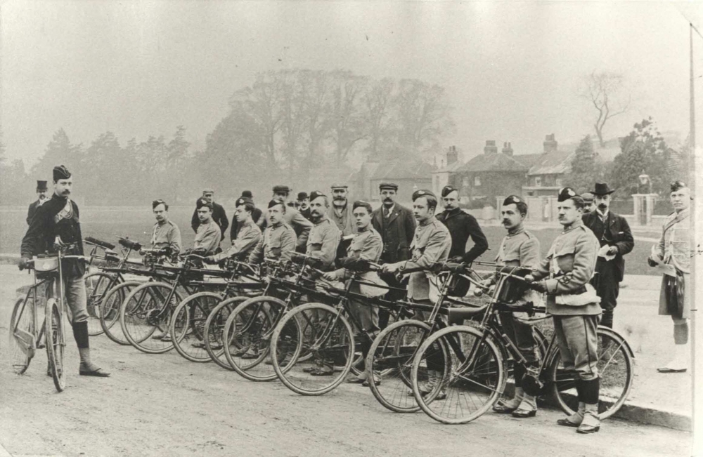 Cyclists battalion, courtesy of the Modern Records Centre, University of Warwick