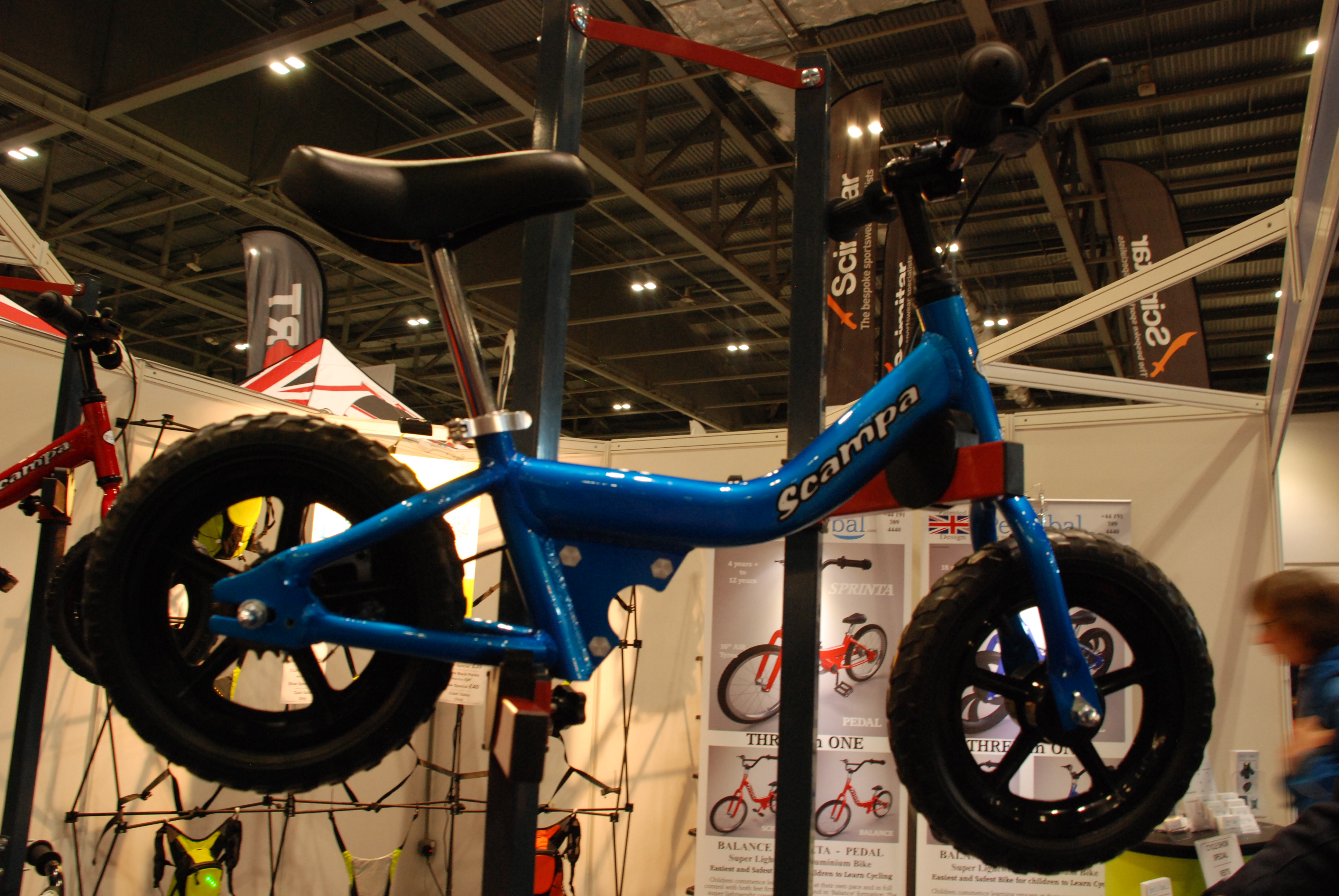 Pedibal converts from a balance bike to a scooter and a pedal bike