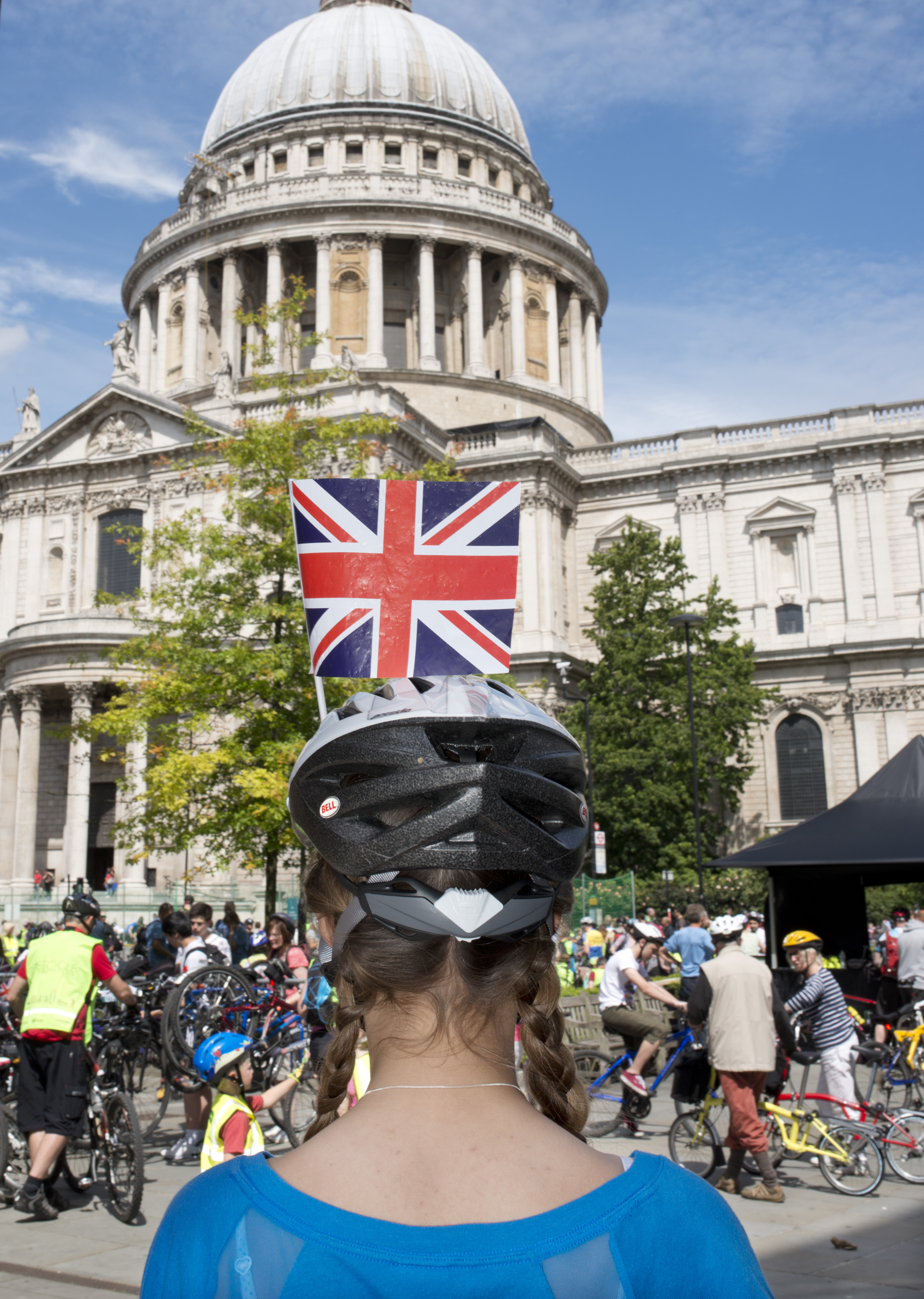 Taking in the sights at St Pauls