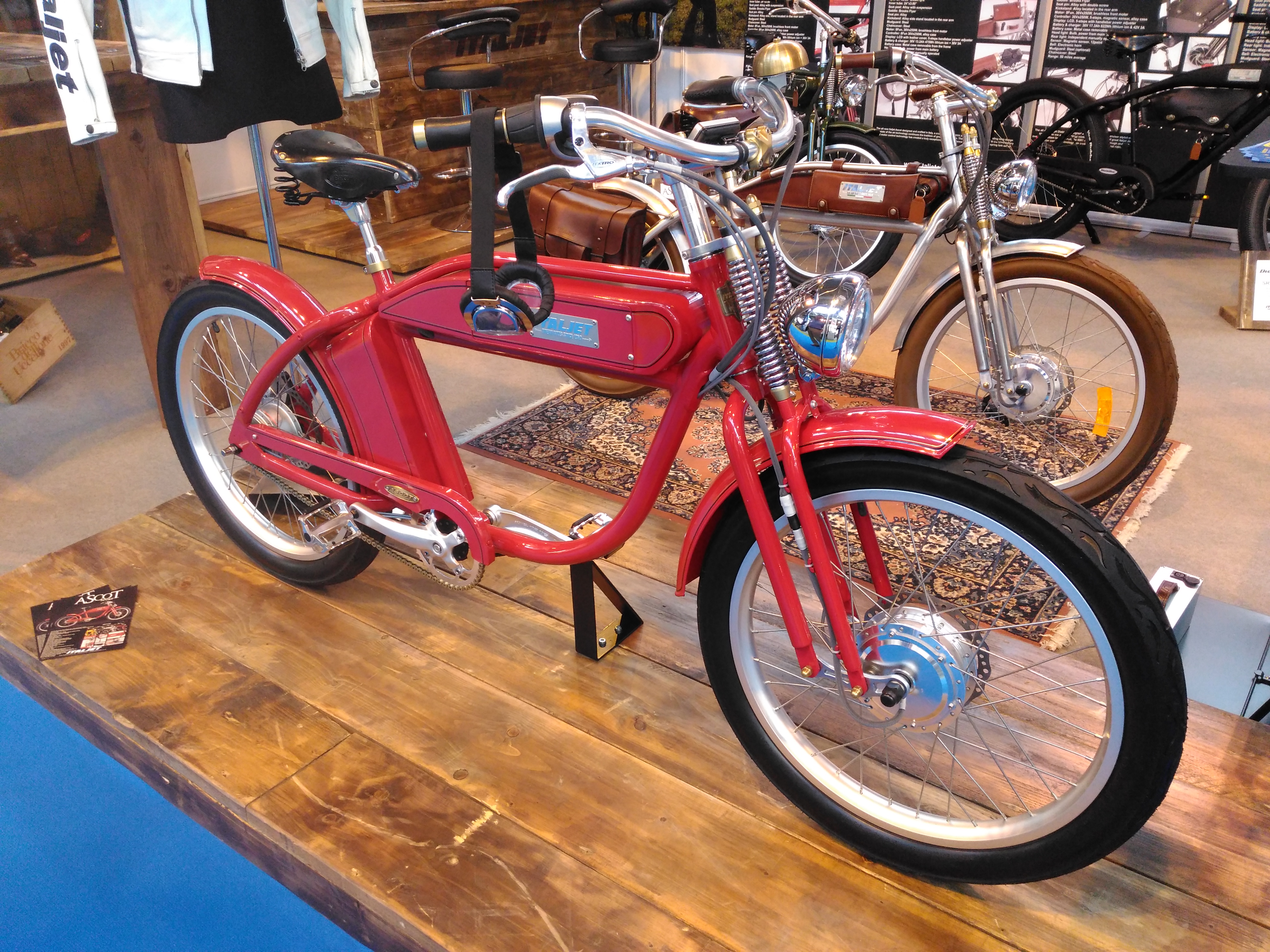 Italian classic electro bike by Italjet