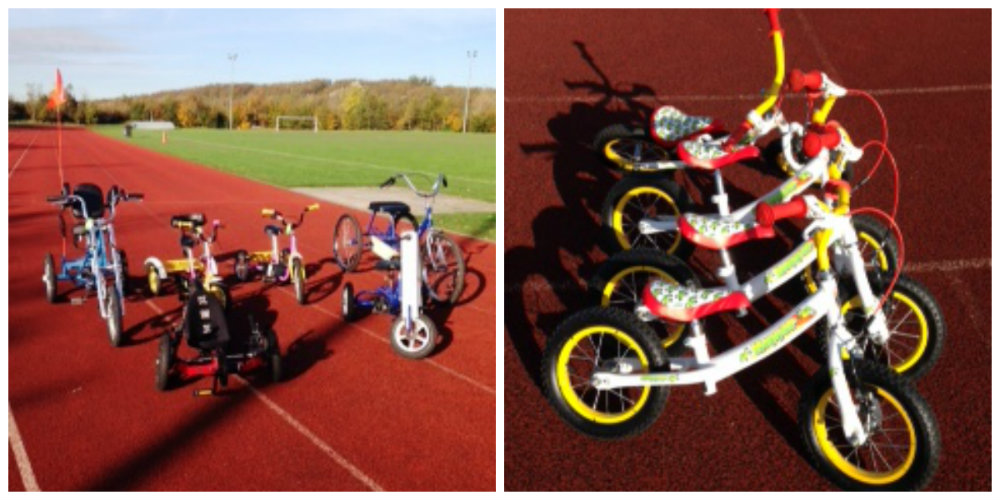 new children's bikes at the Arena