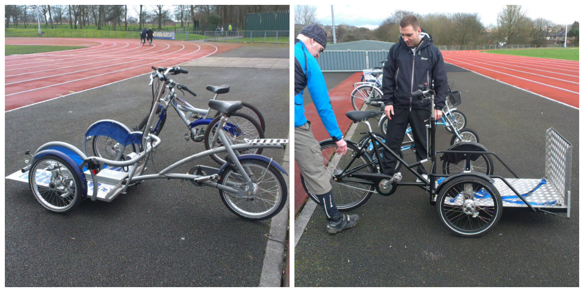 Wheelchair transporters at Leverhulme