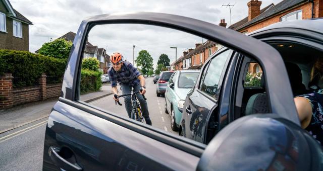 Car-dooring is a huge problem for cyclists