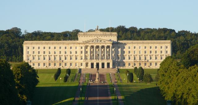 View of Stormont, Northern Ireland