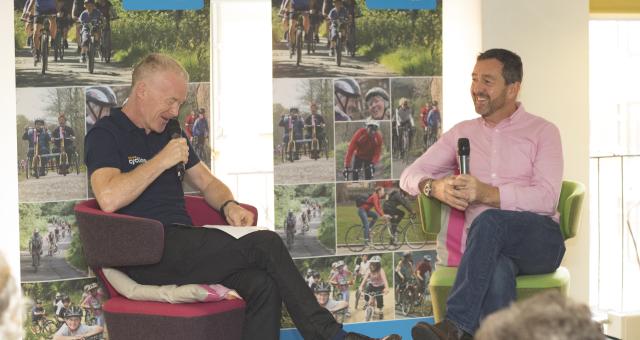 Paul Tuohy and Chris Boardman