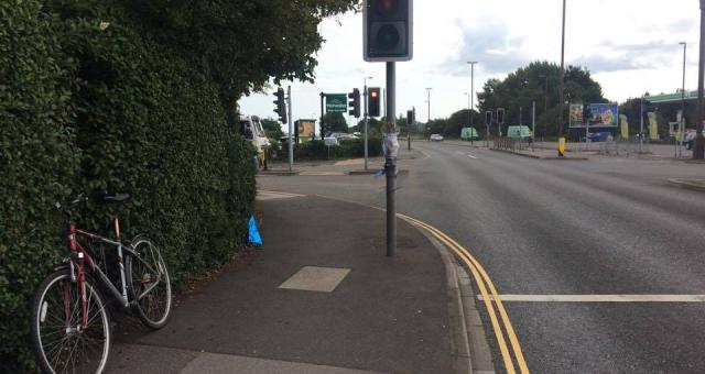 The corner of Eastern Road, Portsmouth