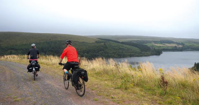 By Pontsticill Reserviour in the Brecon Beacons