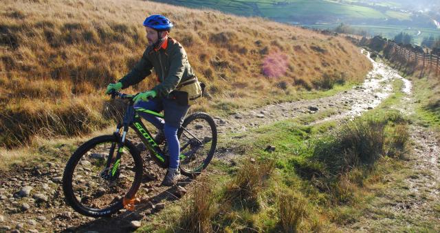 Scott e-bike. Photo by Richard Peace