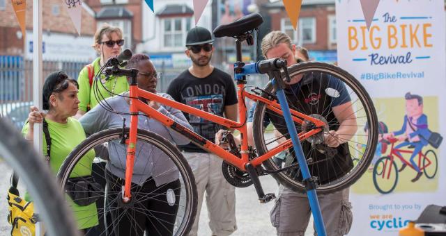 The Big Bike Revival knees-up began in Birmingham