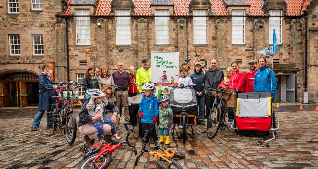 Play Together on Pedals Launch - Sat 16 June 2018 - Pleasance, Edinburgh (photographer Andy Catlin www.andycatlin.com)