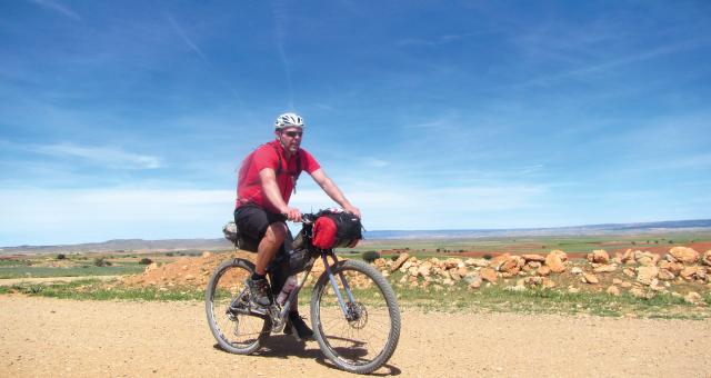 Dave Barter joined eight other mountain bikers on a bikepacking trip across Spain