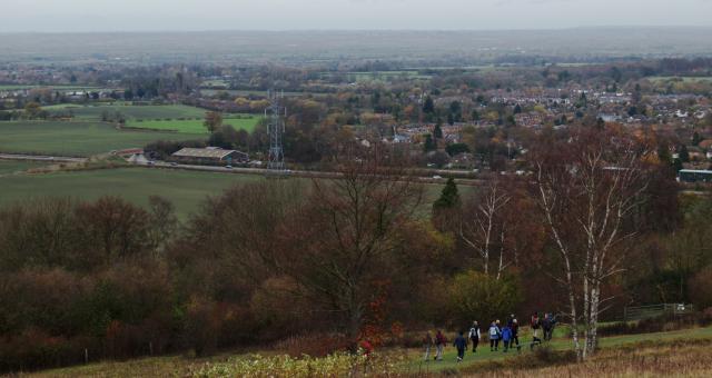 The landscape that will be cut in two by HS2. Photo by DJIM (Creative Commons)