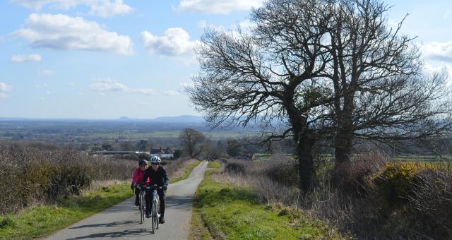 Riders on Two Mills' Early Spring Challenge Ride
