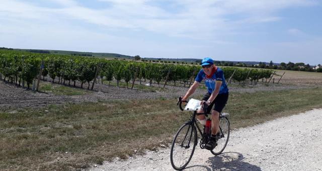 Cyclist at the Sem Fed