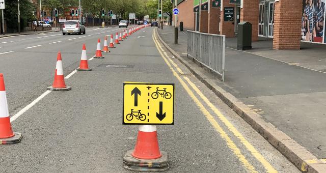 Pop-up cycle lanes have been popping up across the country