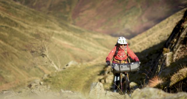 Aneela McKenna bikepacking