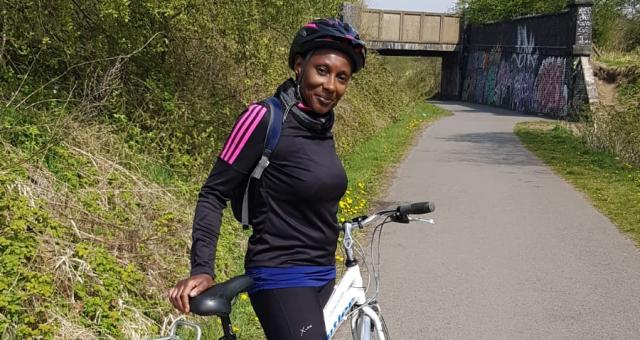 Carol Hutchinson has become a Ride Leader after learning to ride in her 50s