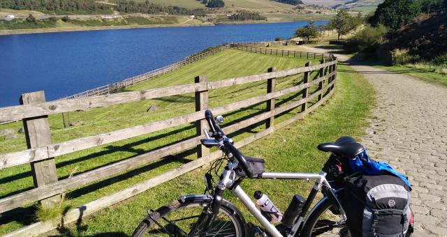 Woodhead Reservoir in north Derbyshire