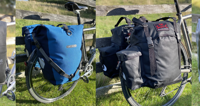 Front shop pannier bags