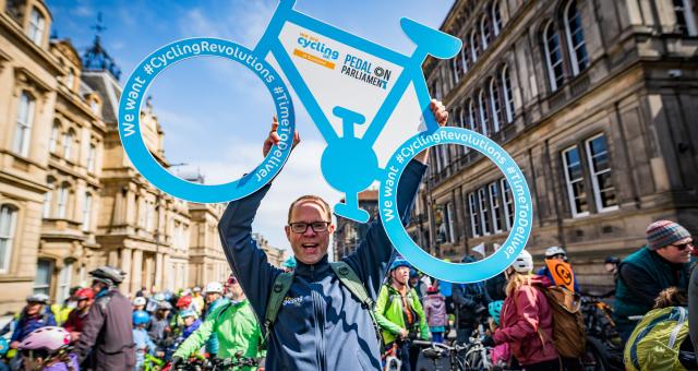 Jim Densham at Pedal on Parliament