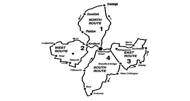 2-Weald Route maps and instructions