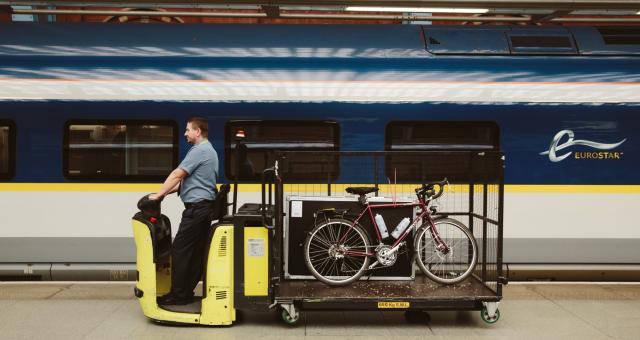 Brompton on eurostar store