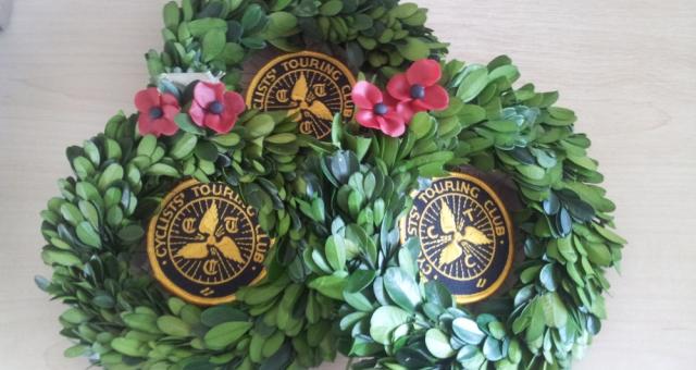 Wreath with CTC badges