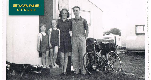 CTC member Douglas Guy (1917-2012) and his family in Burnham-On-Sea