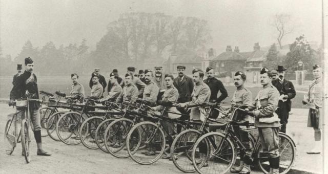 Cyclist Battalion from WW1