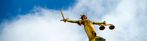 Justice statue