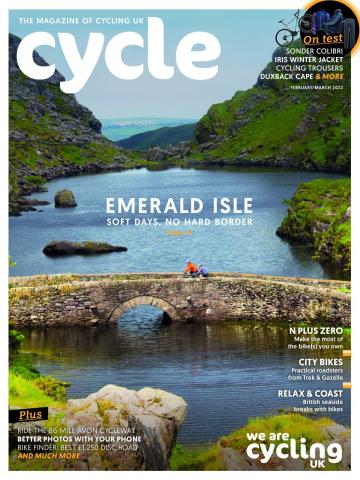 Cycle magazine cover February/March 2022