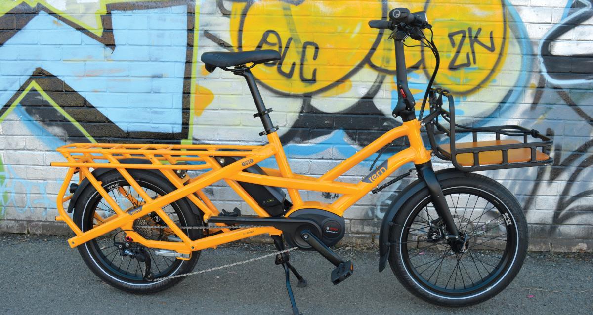 Bike test Tern GSD S10 electric cargo bike Cycling UK